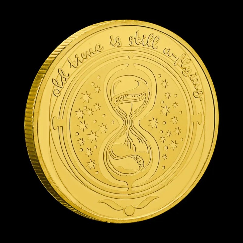 Medalla Coleccionable Chapada Oro Old Time Still Fly