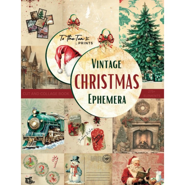 Vintage Christmas Ephemera: 275+ Collection of Winter Holiday Images for
