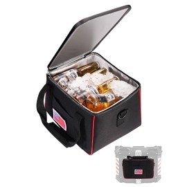 Leakproof Motorcycle Tail Bag Cooler Bag,Insert Cooler Compatible with 35L&45L Motorcycle Top Case,Portable Waterproof Beverage Cooler Bag for Long Rides