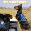 Service Dog Vest - HEYCAHVA Tactical Dog Harness Full Metal