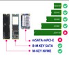 Adapter Card USB3.1 to M.2 NVME/SATA Pcie Adapter for USB