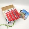 Wooden Box - Telephone Booths Red London England (11 x
