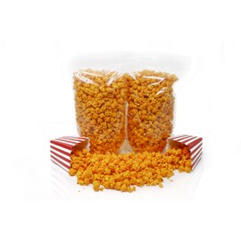 Pop’N Popcorn ‘The BIG One’ Cheese Korn - 24 oz Cheddar Cheese Gourmet Pop Corn - Cheesy Flavored Snacks for Your Movie Night or Family Picnic - Freshly-Popped and in a Resealable Bag
