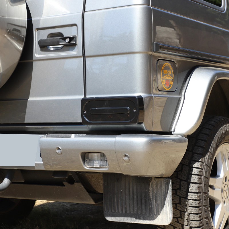 Ynei Smoked Tail Light Cover Black out Overlay Fits Mercedes
