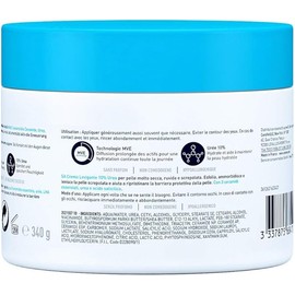 CeraVe Crema Alisadora Anti-Rugosidades con Fórmula Exfoliante para Piel Seca, Áspera y Rugosa 340gr