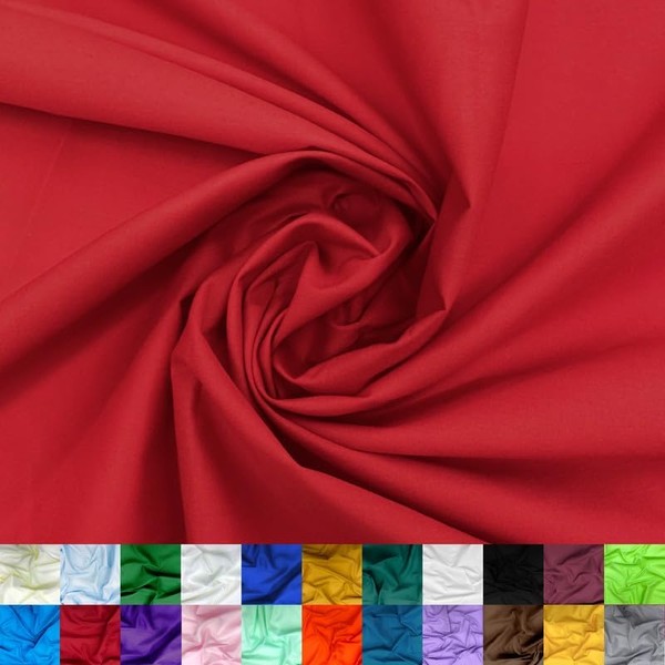 Ice Fabrics Cotton Polyester Broadcloth Fabric by The Yard -