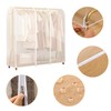Wisebom Protective Cover for Clothes Rack, Thicker PEVA Garment Bag,