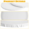 LDHHYH 10 Pack Stretched Canvas for Painting, 12 Inch Round