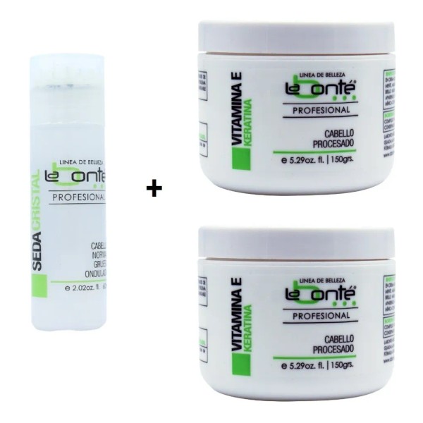 Labonte Seda Cristal 120ml 1pz + Vitamina E Keratina 150g
