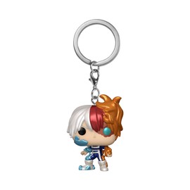 Funko POP! Keychain: My Hero Academia (MHA) - Todoroki - Metallisch - My Hero Academia and 2 - Neuartiger Schlüsselanhänger - Vinyl-Minifigur Zum Sammeln - Strumpffüller - Geschenkidee - Anime Fans