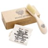 Kent Left Handed Wooden Beard Brush