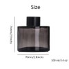 1Pcs 100ml/3.4oz Reed Diffuser Bottle Empty Glass Diffuser Jar Fragrance