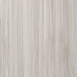 REECHO Invisible Wire Hair Extensions with Transparent Headband Adjustable Size Removable Secure Clips in Straight Secret Hairpiece for Women (20 Inch (Pack of 1), Pearl Platinum)