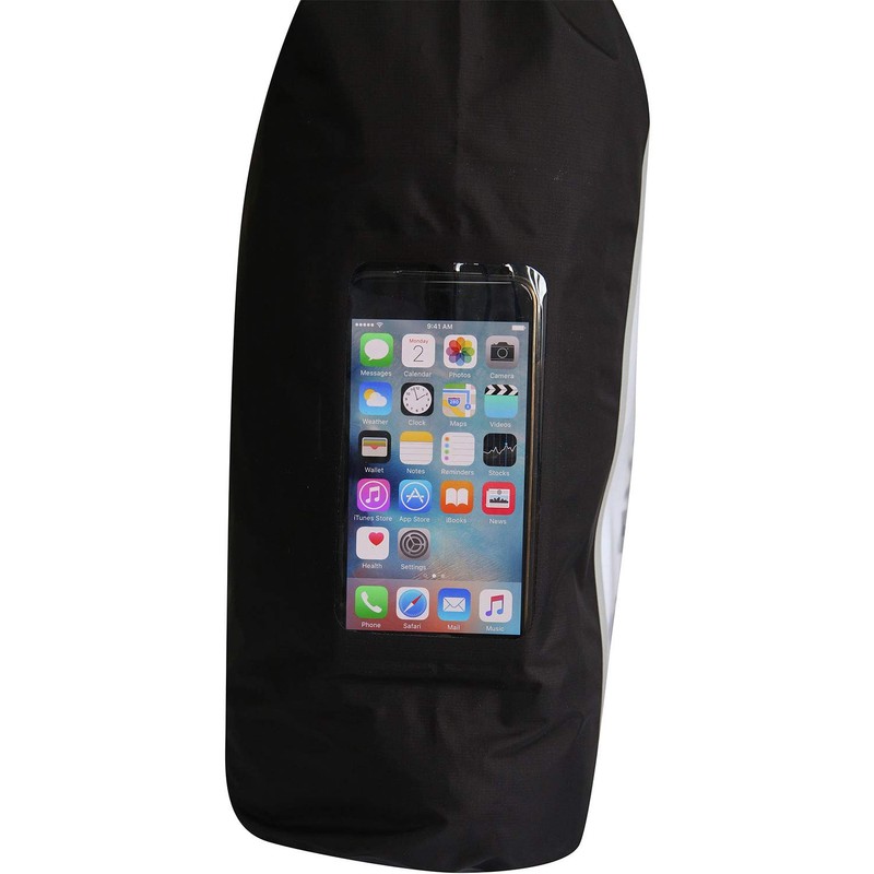 Typhoon Mersea Roll Top Dry Bags - Black/Transparent 8 L