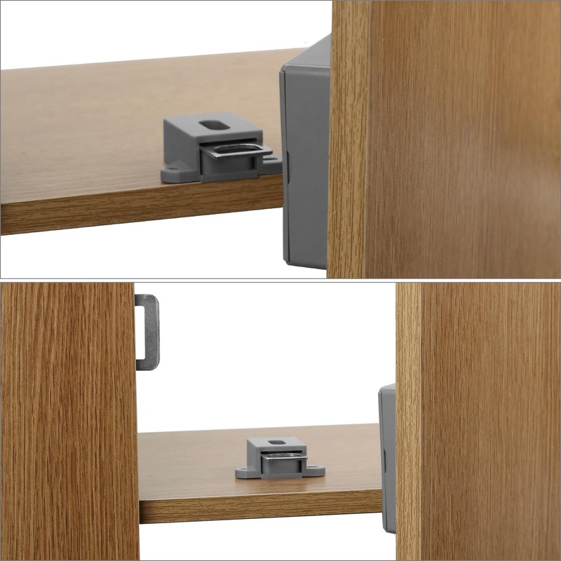 QWORK® RFID Smart Drawer Lock, Hidden Locks for Cabinet, IC