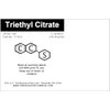Triethyl Citrate Aroma/Flavor/Fragrance Compound High Purity - New Tamper-Evident Sealed