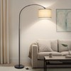 Arc Floor Lamps for Living Room, Modern Standing Lamp with