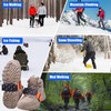Ice Cleats Mid-Sole Snow Traction Cleats for Boots and Shoes