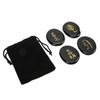 4Pcs Reiki Symbols Stones Smoother Surfaces Engraved Reiki Stones for