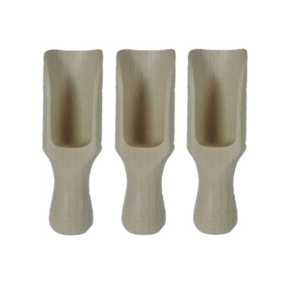 Viva Haushaltswaren 3 Small Wood Digging/portion Dig 10.5 cm for