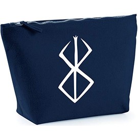 Hippowarehouse Brand of sacrifice printed make up cosmetic wash bag 18x19x9cm