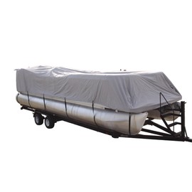 VORTEX Direct Boat Cover for Bennington Pontoon Boat Models 220 225 227 228 2250 2254 2257 2274 2275 2277 2280 (Grey)