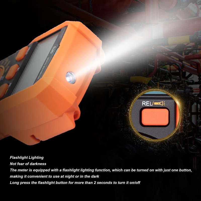 Digital Multimeter Multifunctional HD LCD Display Voltage Current Resistance Tester