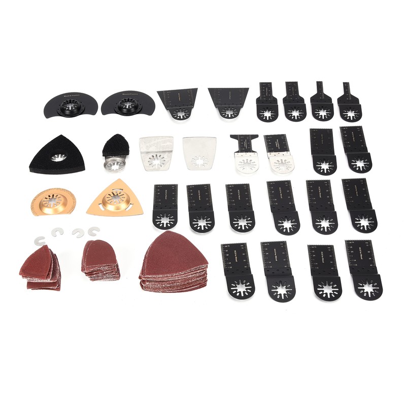 120 Pcs Oscillating Multitool Accessories Saw Blades Durable Quick Release