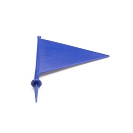 MPL Gardening 10 x Blue Cricket Sports Border Markers Flags MPL50120/BLU/10