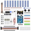 OCCULO Kit de Electronica, Protoboard, Potenciómetro, Cable de Puente, Resistores