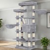 Heybly Cat Tree, 68 inch Multi-Level Cat Tower for Indoor