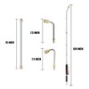 Selkie 120inch Stainless Steel Pressure Washer Extension Wand Power Washer