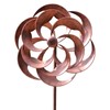 360 Degrees Metal Swivel Classical Wind Spinner Willow Leaves for