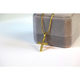 wdd Cross Necklace Set for Women Cross Pendent Necklace for Gilrs Women 18inch Chain