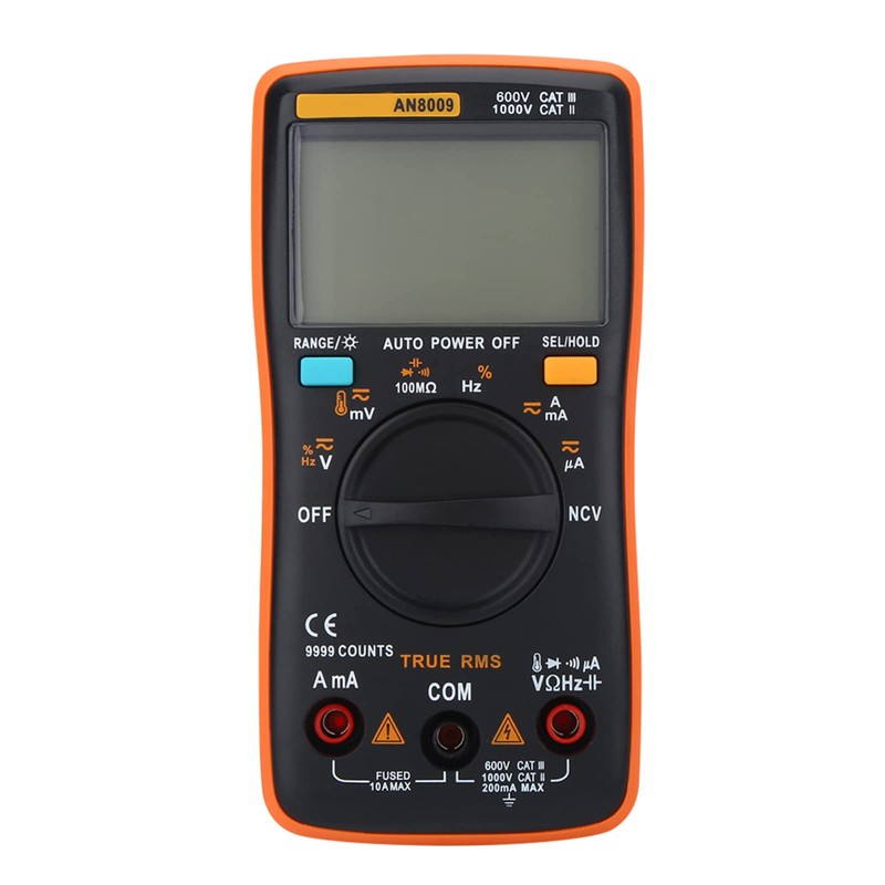 Auto Range Multimeter, Auto Ranging Multimeter Kit, ANENG AN8009 Digital