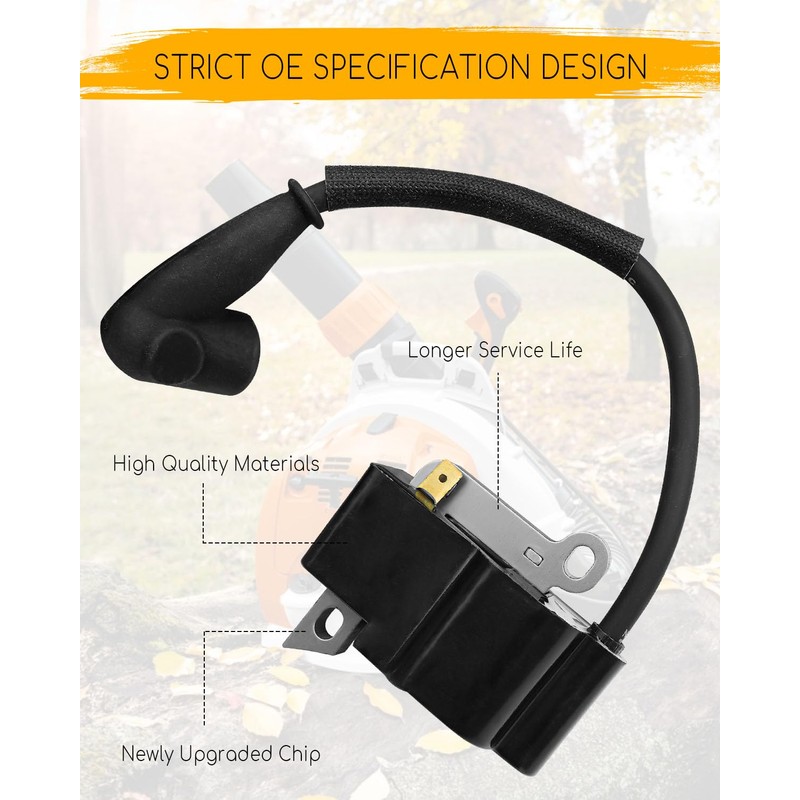 Ignition Coil Fit for Stihl Magnum Backpack Blower BR800 Replace