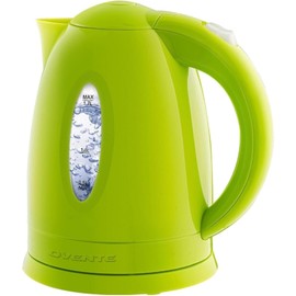 OVENTE Electric Kettle, 1.7L Fast Boiling Water Heater for Coffee or Tea, BPA Free with Water Level Gauge, Auto Shut-Off, Boil-Dry Protection, Indicator Light and Removable Filter, Green KP72G