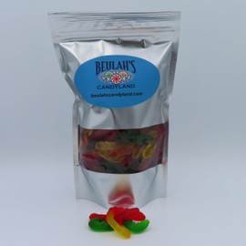 Beulah's Gummy Worms, 2 Pound Package, 80 Pieces of Candy