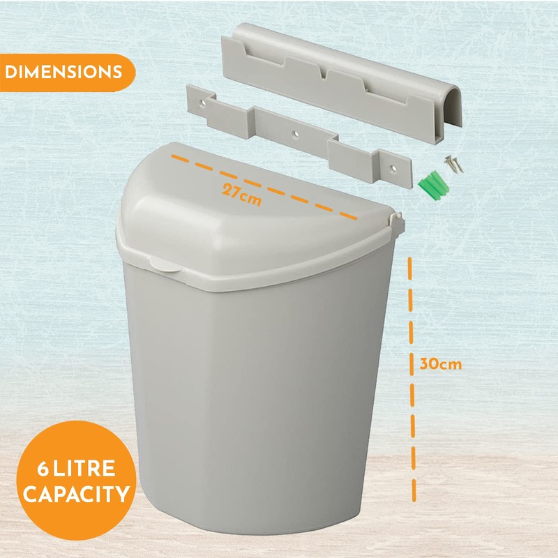 Xtremeauto Caravan Door Bin - Door Mounted Campervan Bin, 2