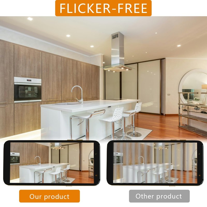 BOGAO Par20 Bulbs, 2 Pcs 120V 50W Par20 Light Bulbs,