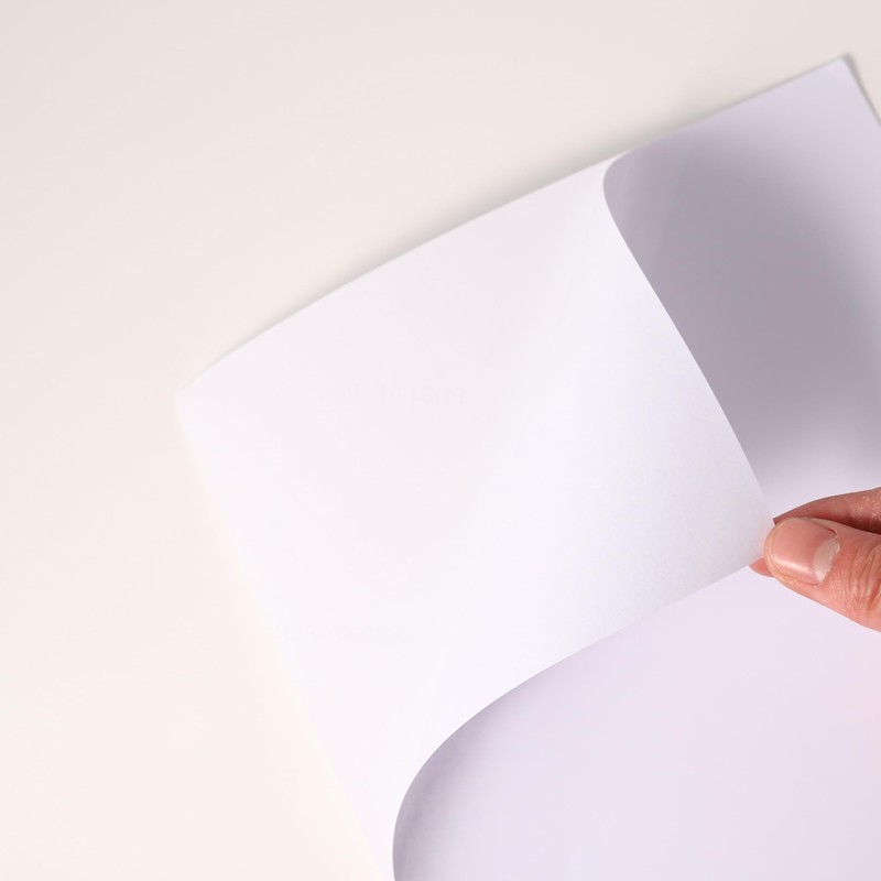 HUSPER Self-Adhesive Photo Paper 8.5 x 11 Inches Glossy Sticker
