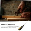 TEHAUX 2Pcs Nail Puller Tool with Shaped Fork Heavy Duty