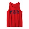 Muir Michigan MI College University Style Blue Tank Top
