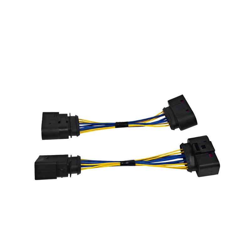 Tokinng Xenon HID Headlamp Headlight Connector Adapter, 14 to 10