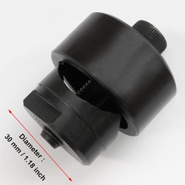 SagaSave 30mm Hole Cutter Hole Punch Screw Hole Punch for Sink Faucets Sheet Metal Hexagonal Steel Plate Stainless Steel