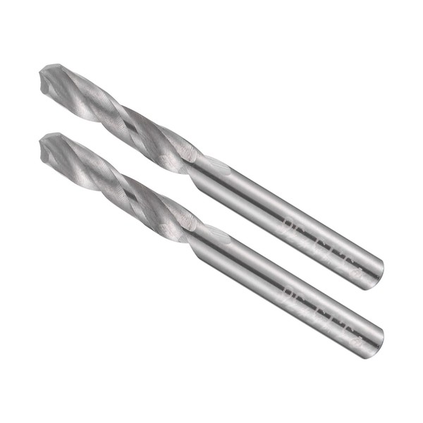 CoCud Solid Carbide Drill Bits, 2.65mm Diameter, K35 Tungsten Carbide