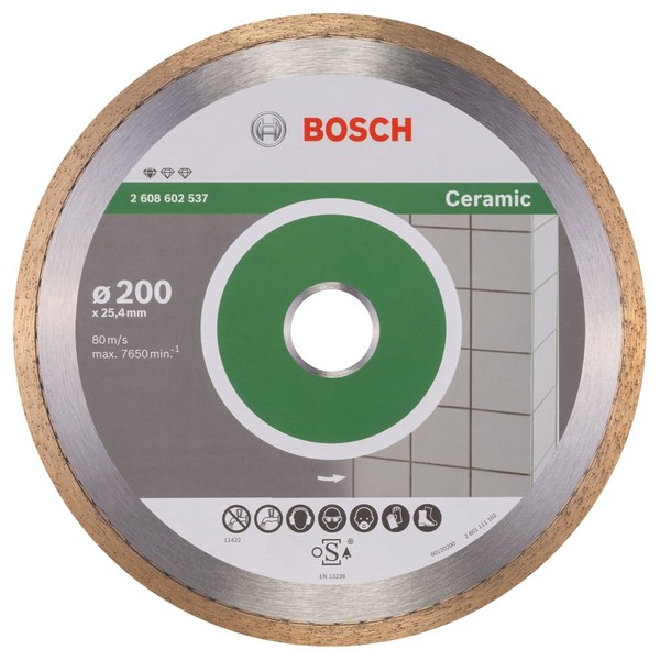 Bosch 2608602537 Diamond Cutting Disc Standard for Ceramic