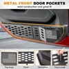 CALBEAU Metal Front Door Pocket Storage Box Compatible with Jeep