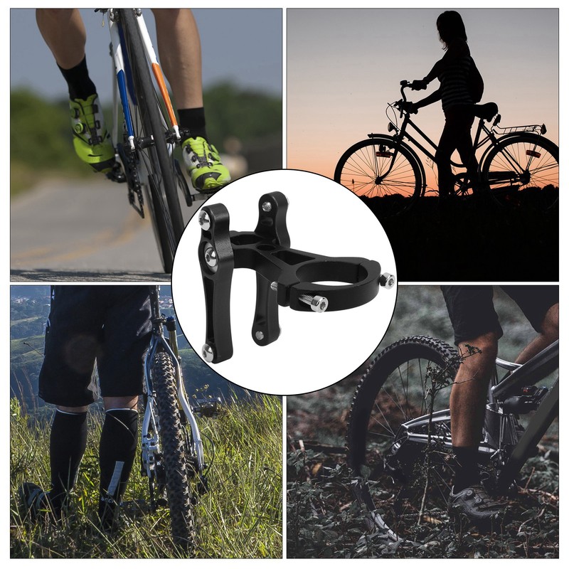 Water Bottle Holder Adapter Aluminium Alloy Road Bicycle Handlebar Cage