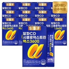 Sunsu Food (현대Hmall)단독구성순수식품 알파CD 맥스 13박스(182포) / 알파시디 1포당 3600mg 알파시클로덱스트 (Hyundai Hmall) Exclusive Composition Pure Product AlphaCD Max 13 Boxes (182 Packs) / AlphaCD 3600mg per Pack